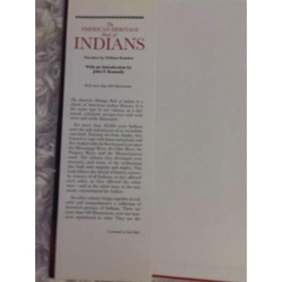 The American Heritage Book Of Indians Hardcover 1961 Vintage Edition Beautiful - Picture 13 of 13